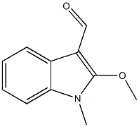 2-methoxy-1-methyl-1H-indole-3-carbaldehyde 结构式