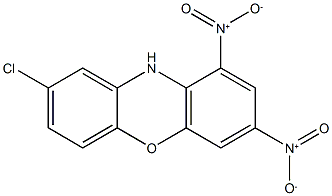 8-chloro-1,3-dinitro-10H-phenoxazine 结构式