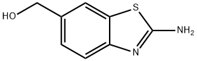 6-Benzothiazolemethanol,2-amino-(9CI) 结构式