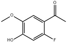 1-(2-氟-4-羟基-5-甲氧基苯基)乙酮 结构式