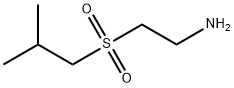 2-(isobutylsulfonyl)ethanamine(SALTDATA: FREE) 结构式