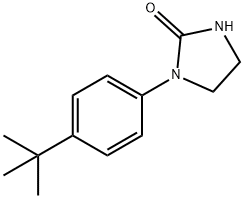 1-(4-(叔丁基)苯基)咪唑烷-2-酮 结构式