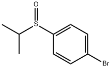 1-溴-4-(异丙基亚磺酰基)苯 结构式