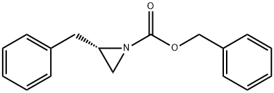 (2S)-2-(苄基)-1-氮丙啶甲酸苄脂 结构式