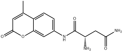 H-Asn-AMC 结构式