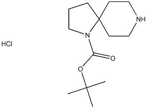 1,8-二氮杂螺[4.5]癸烷-1-甲酸叔丁酯盐酸盐 结构式