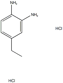 4-乙基-1,2-苯二胺盐酸盐 结构式