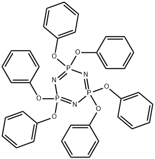 六苯氧基环三磷腈 结构式