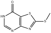 2-(methylthio)thiazolo[4,5-d]pyrimidin-7(6h)-one 结构式