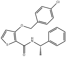 化合物AS1949490 结构式