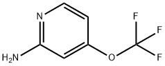 4-(trifluoromethoxy)pyridin-2-amine 结构式