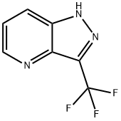 3-(Trifluoromethl)-1H-pyrazolo[4,3-b]pyridine 结构式