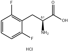 H-2,6-Difluoro-Phe-OH · HCl 结构式