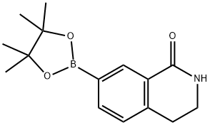 3,4-二氢喹啉-1(2H)-酮-7-硼酸频哪醇 结构式