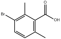 3-溴-2,6-二甲基苯甲酸 结构式