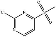 2-氯-4-甲磺酰基嘧啶 结构式