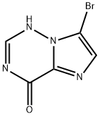 7-bromo-3H,4H-imidazo[2,1-f][1,2,4]triazin-4-one 结构式
