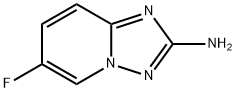 6-氟-[1,2,4]三噻唑[1,5-A]吡啶-2-胺 结构式