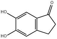 5,6-二羟基茚满-1-酮 结构式