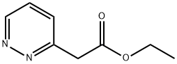 ETHYL 2-(PYRIDAZIN-3-YL)ACETATE 结构式