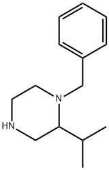 1-苄基-2-(丙-2-基)哌嗪 结构式