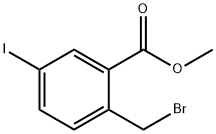 methyl 2-(bromomethyl)-5-iodobenzoate 结构式