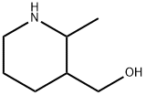 (2-甲基哌啶-3-基)甲醇 结构式