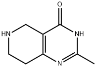 2-甲基-5,6,7,8-四氢吡啶并[4,3-D]嘧啶-4(3H)-酮 结构式