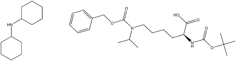 N-芴甲氧羰基-O-苄基-L-4-羟基脯氨酸 结构式