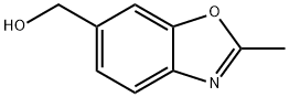 (2-METHYLBENZO[D]OXAZOL-6-YL)METHANOL 结构式