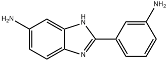2-(3-氨基苯基)-5-氨基苯并咪唑 结构式