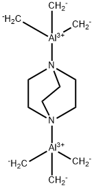 二(三甲基铝)-1,4-乙烯哌嗪三亚乙基二胺 结构式