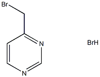 4-溴甲基嘧啶氢溴酸盐 结构式