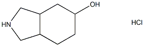 1H-Isoindol-5-ol, octahydro-, hydrochloride (1:1) 结构式