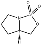 R-1,1-DIOXIDE-TETRAHYDRO-3H-PYRROLO[1,2-C][1,2,3]OXATHIAZOLE 结构式