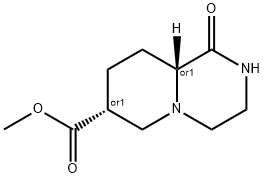 (7R,9AR)-1-氧八氢-2H-吡啶并[1,2-A]吡嗪-7-羧酸甲酯 结构式