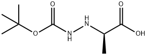((tert-butoxycarbonyl)amino)-d-alanine 结构式