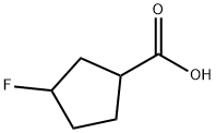 3-氟环戊羧酸 结构式