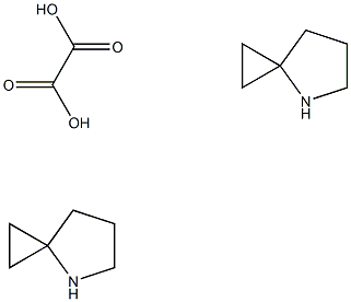 4-螺[2.4]庚烷半草酸盐 结构式