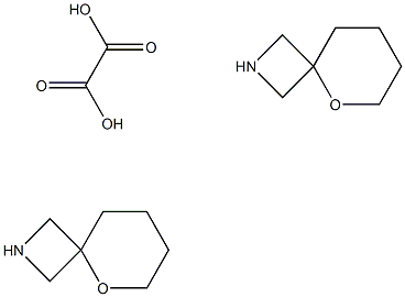 5-氧杂-2-氮杂螺[3.5]壬烷半草酸盐 结构式