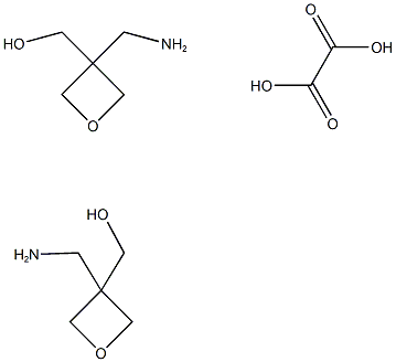 [3-(aminomethyl)oxetan-3-yl]methanol hemioxalate 结构式