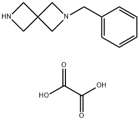 2-Benzyl-2,6-diazaspiro[3.3]heptane hemioxalate 结构式