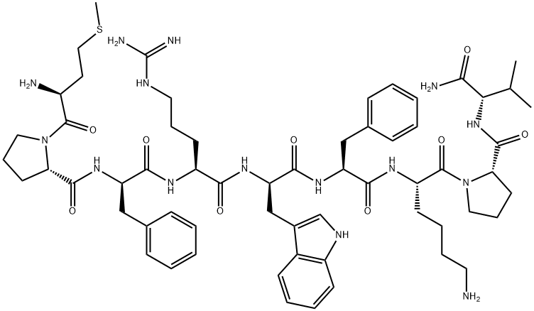 九肽-1 结构式