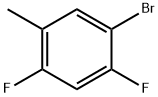 5-溴-2,4-二氟甲苯 结构式