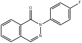 2-(4-氟苯基)酞嗪-1(2H)-酮 结构式