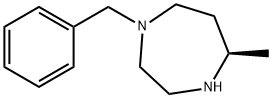 (5R)-六氢-5-甲基-1-苄基-1H-1,4-二氮杂卓 结构式