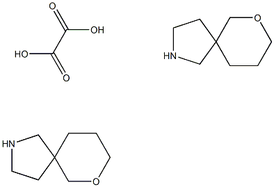 7-氧杂-2-氮杂螺[4.5]癸烷半草酸盐 结构式