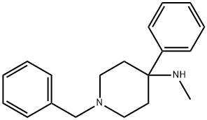 1-benzyl-N-methyl-4-phenylpiperidin-4-amine 结构式