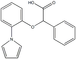 2-phenyl-2-[2-(1H-pyrrol-1-yl)phenoxy]acetic acid 结构式