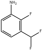 3-(DIFLUOROMETHYL)-2-FLUOROANILINE 结构式